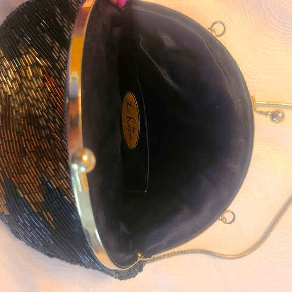 Vintage La Regale Beaded Purse - Picture 3 of 6